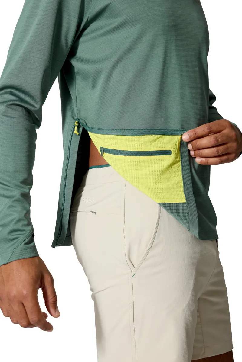 Rab Mens Staden Crew - Sage-6