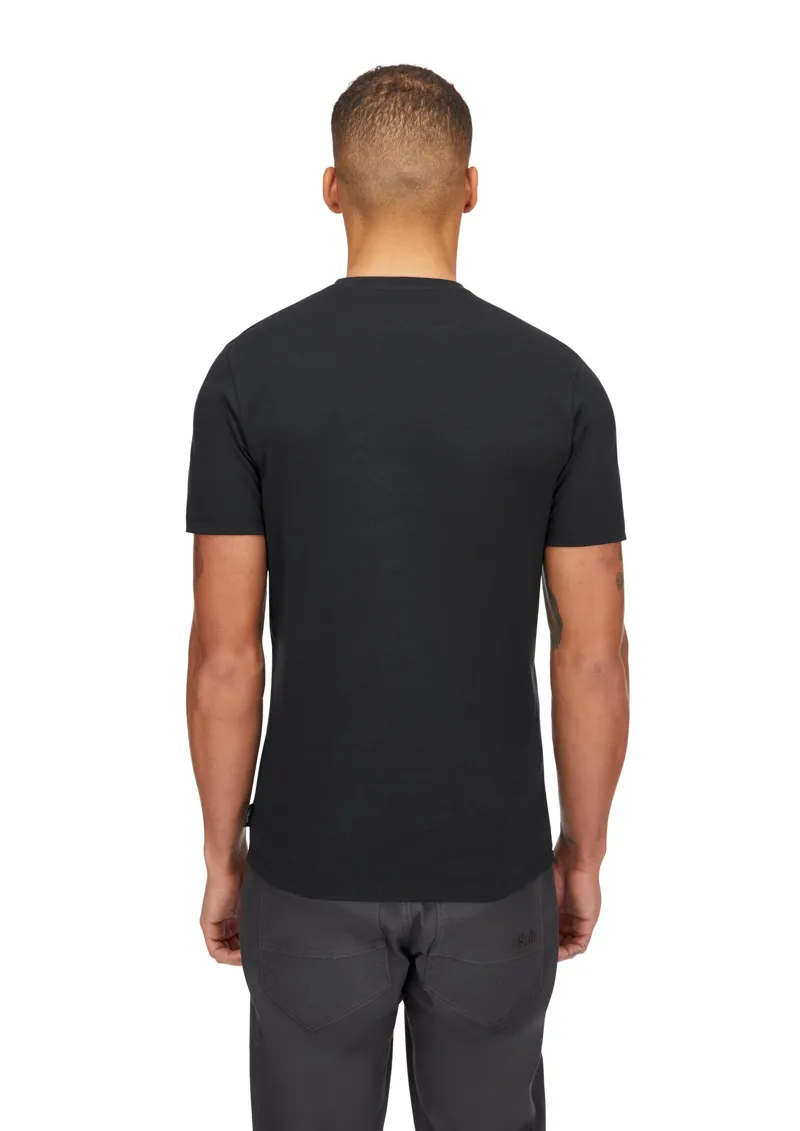 Rab Mens Stance Alpine Peak Tee - White-4