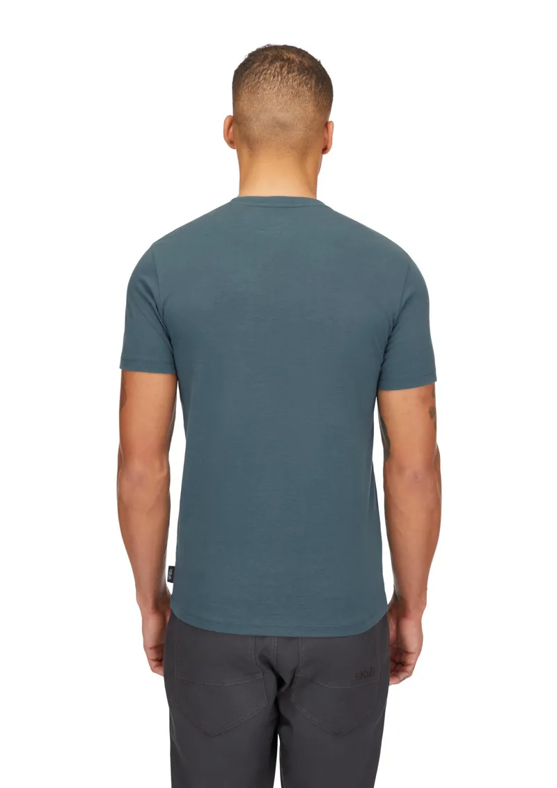 Rab Mens Stance Alpine Peak Tee - Orion Blue-4