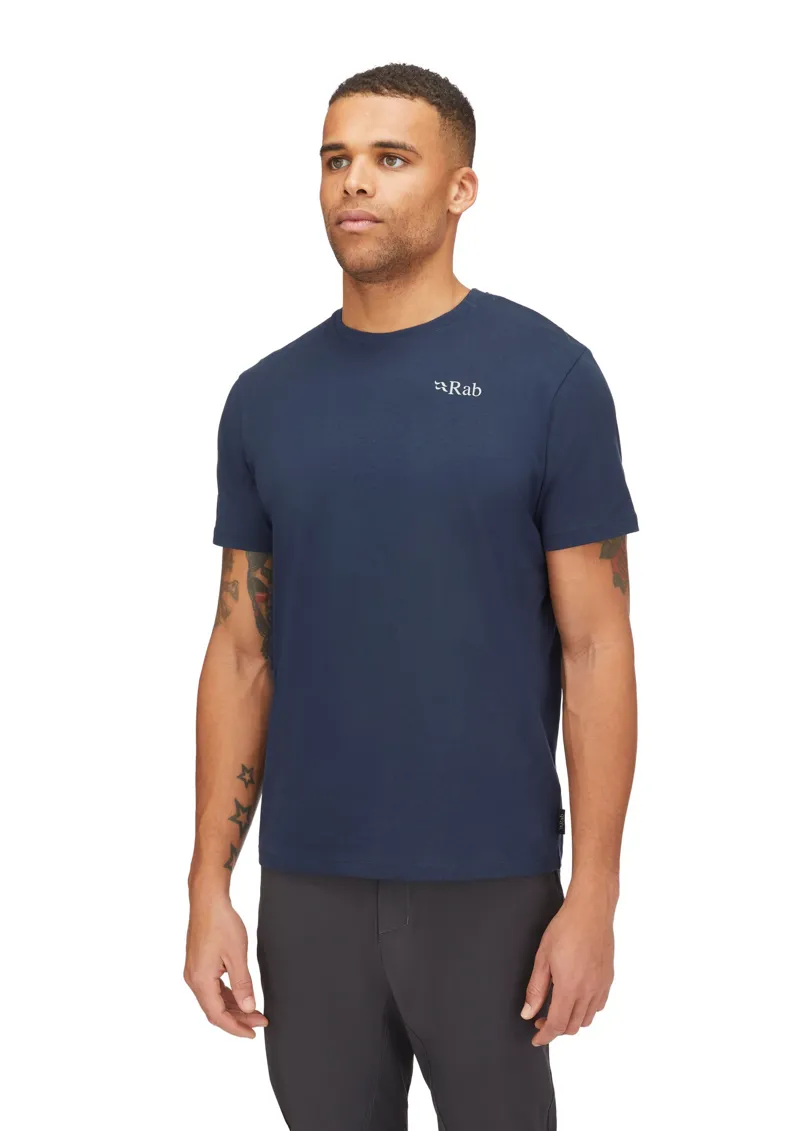 Rab Mens Stance Axe Tee - Deep Ink-4