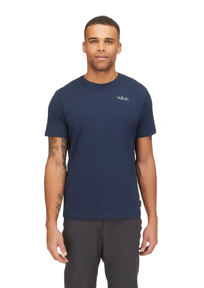 Rab Mens Stance Axe Tee - Red Earth-3