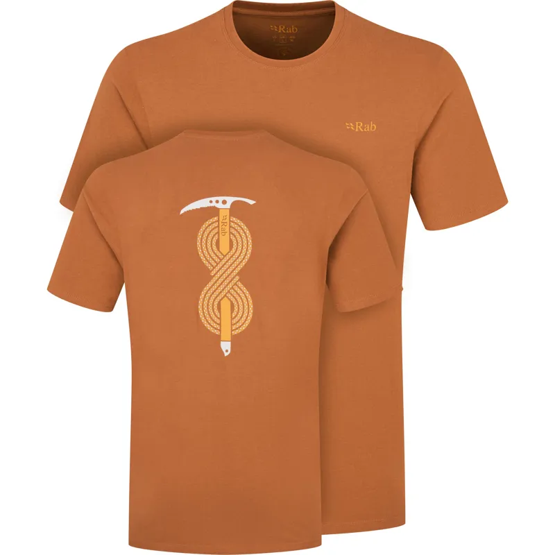 Rab Mens Stance Axe Tee - Red Earth
