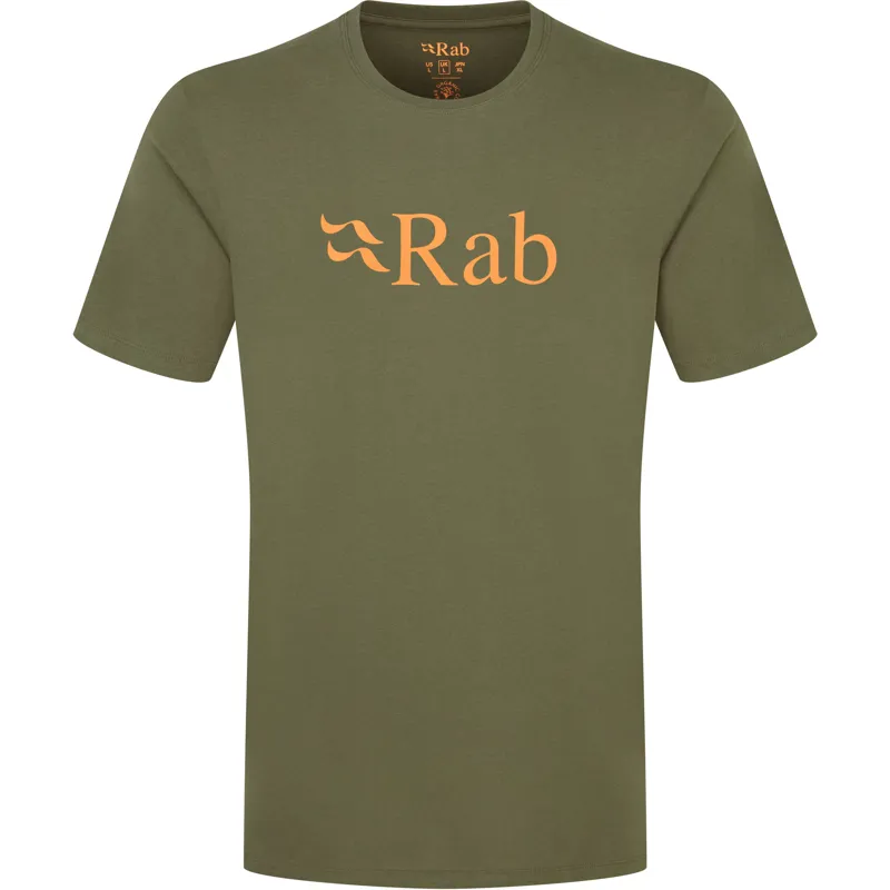 Rab Mens Stance Logo Tee - Army