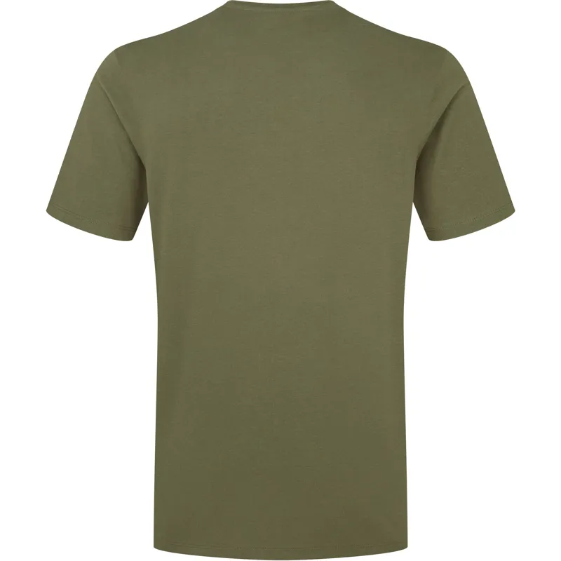 Rab Mens Stance Logo Tee - Army-1