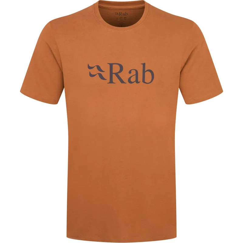 Rab Mens Stance Logo Tee - Red Earth