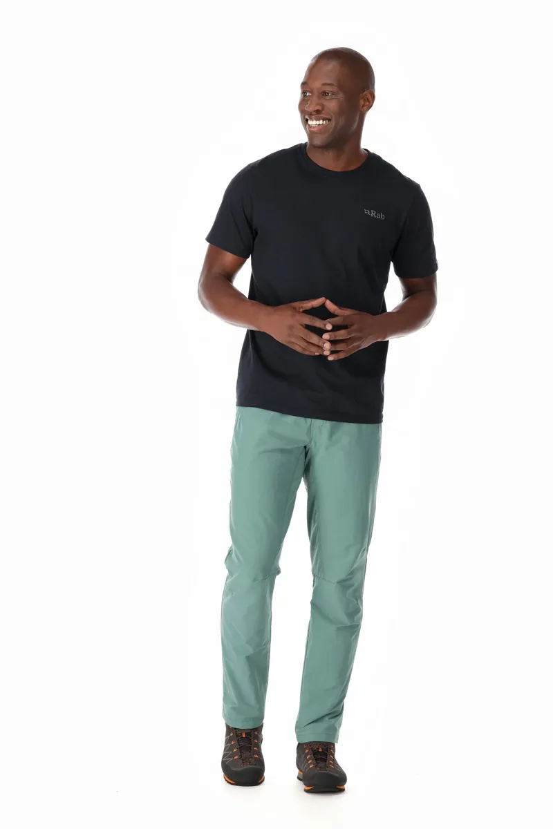 Rab Mens Stance Mountain Peak Tee - Tempest Blue-5