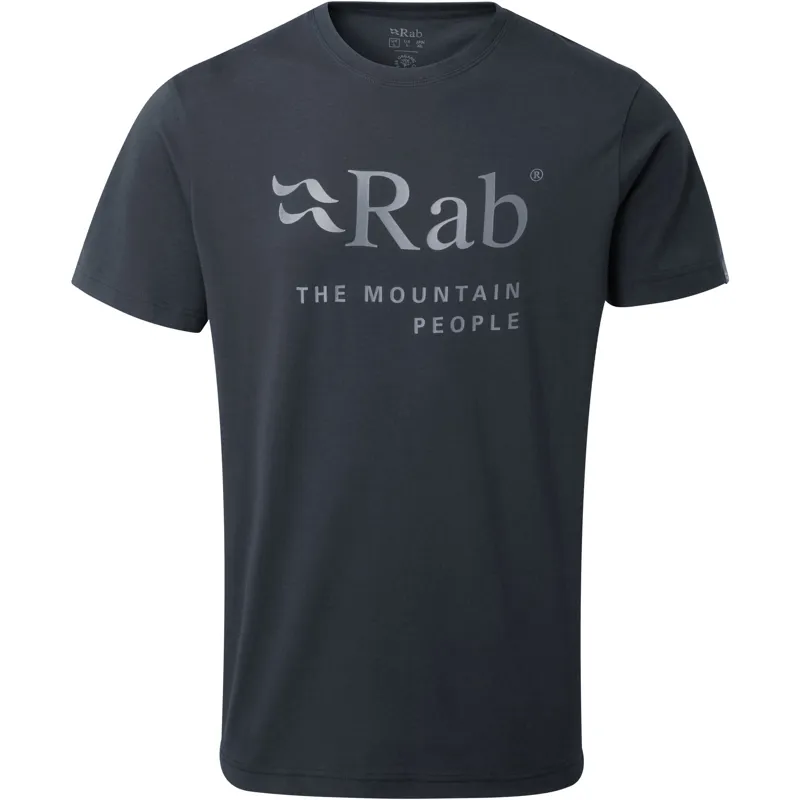 Rab Mens Stance Mountain Tee - Beluga