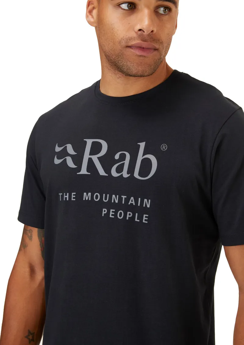Rab Mens Stance Mountain Tee - Beluga-4