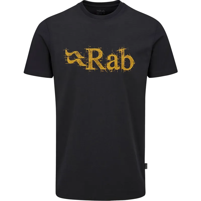 Rab Mens Stance Tech Sketch Tee - Beluga