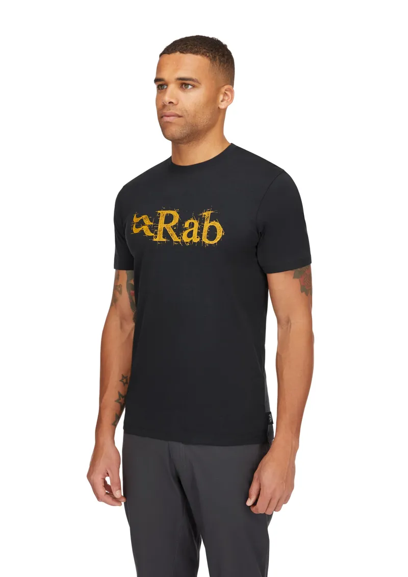 Rab Mens Stance Tech Sketch Tee - Tempest Blue-3