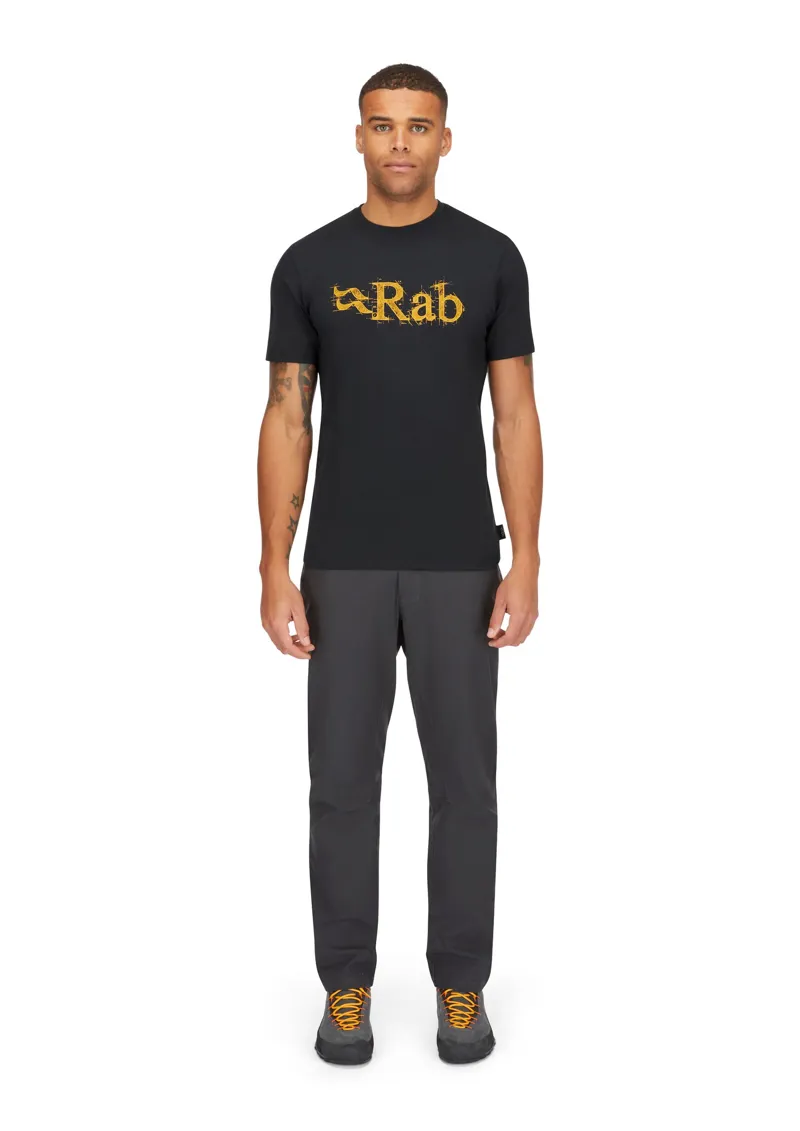 Rab Mens Stance Tech Sketch Tee - Red Earth-5