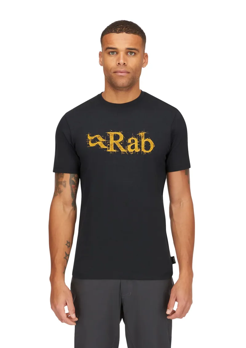 Rab Mens Stance Tech Sketch Tee - Tempest Blue-2