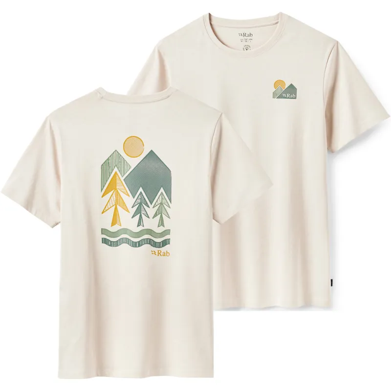 Rab Womens Stance Vista Tee - Ecru-1