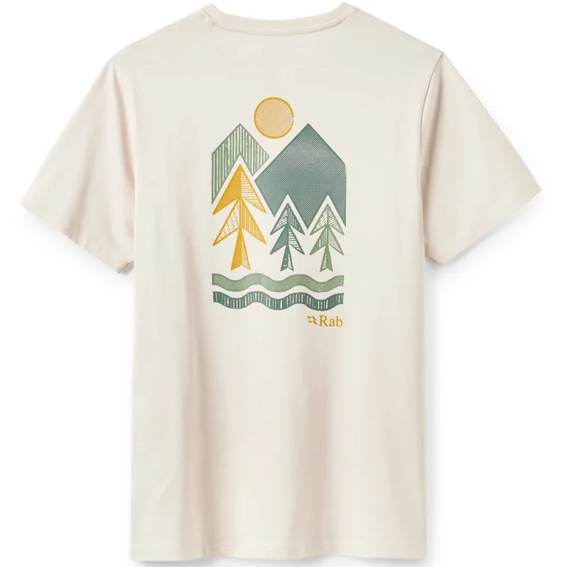 Rab Womens Stance Vista Tee - Ecru-2