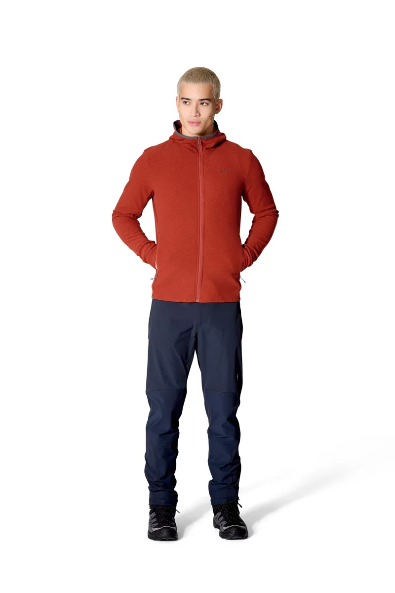 Rab Mens Stavel Hoody - Pebble-2