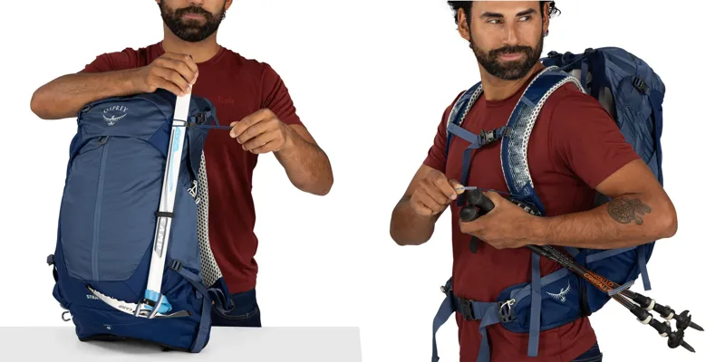 Osprey Mens Stratos 24 Rucksack - Pine Leaf-5