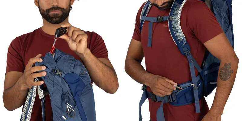 Osprey Mens Stratos 24 Rucksack - Pine Leaf-10