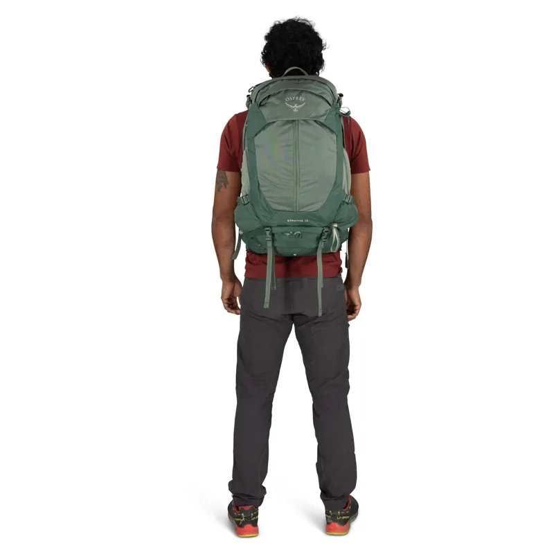 Osprey Mens Stratos 34 Rucksack - Pine Leaf-10