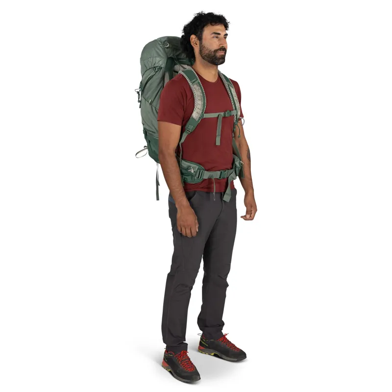 Osprey Mens Stratos 44 Rucksack - Pine Leaf-11