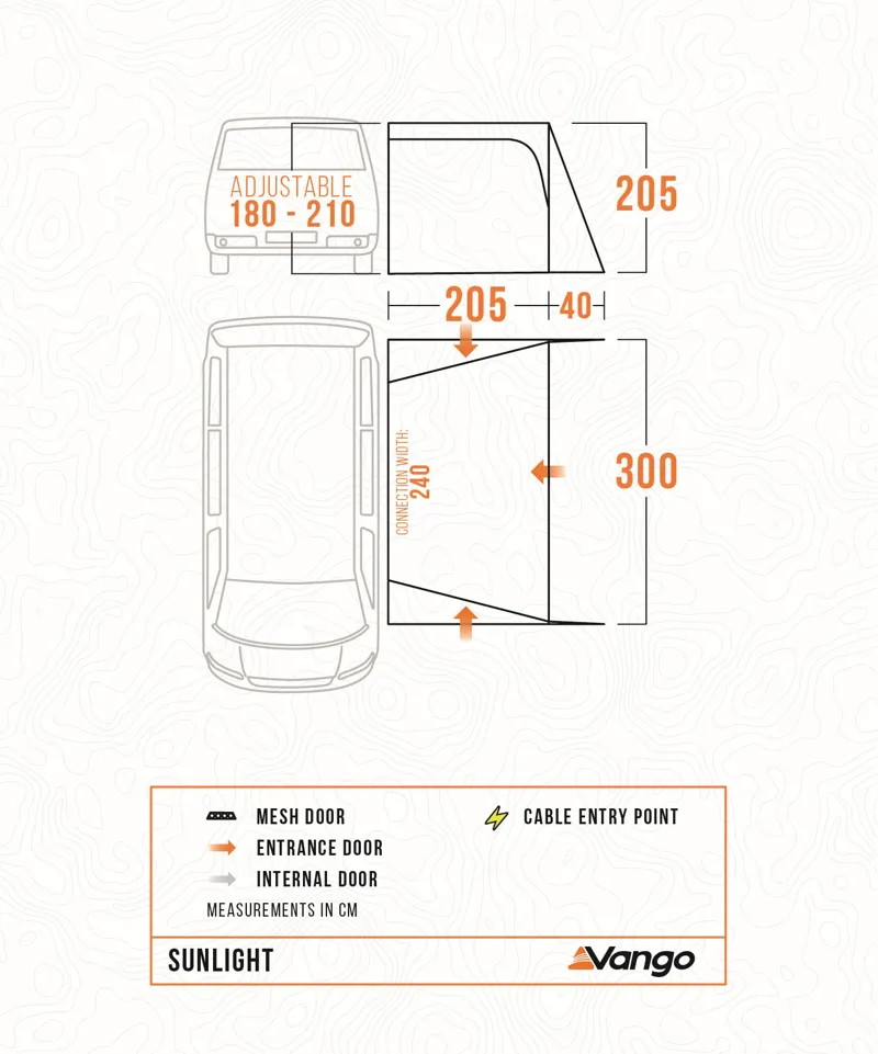 Vango Sunlight Awning/Canopy for Campervans-1