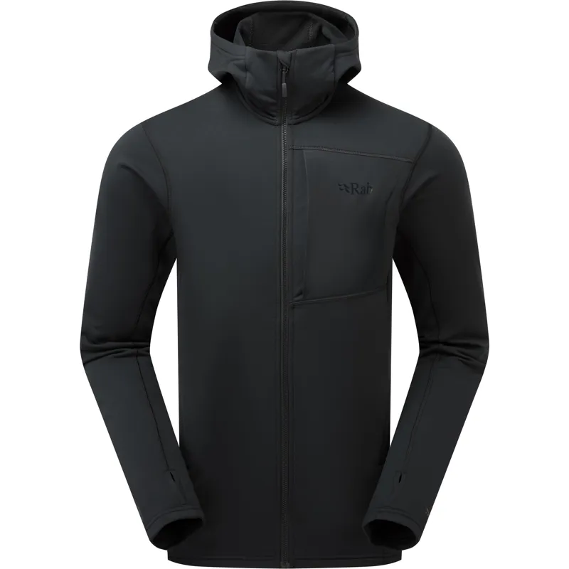 Rab Mens Superflux Hoody - Black-Black