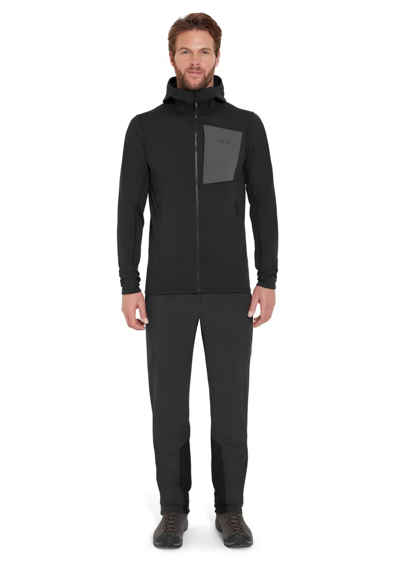 Rab Mens Superflux Hoody - Black-Black-3