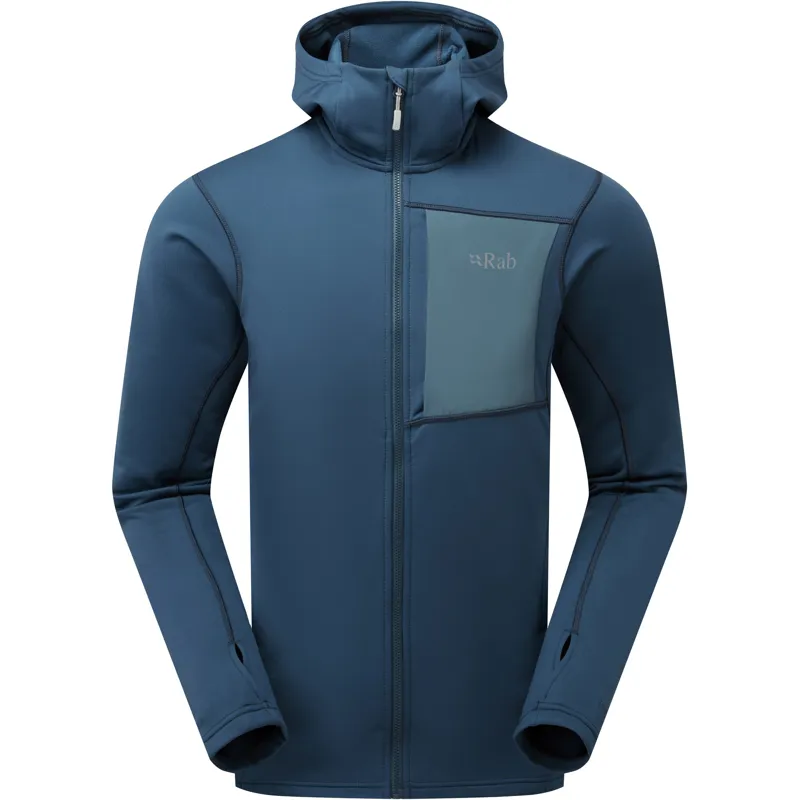 Rab Mens Superflux Hoody - Tempest Blue