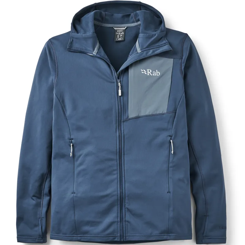 Rab Mens Superflux Hoody - Tempest Blue