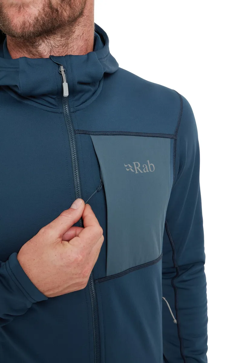Rab Mens Superflux Hoody - Tempest Blue-9