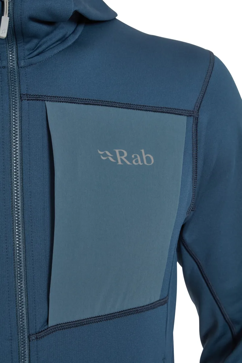 Rab Mens Superflux Hoody - Tempest Blue-13