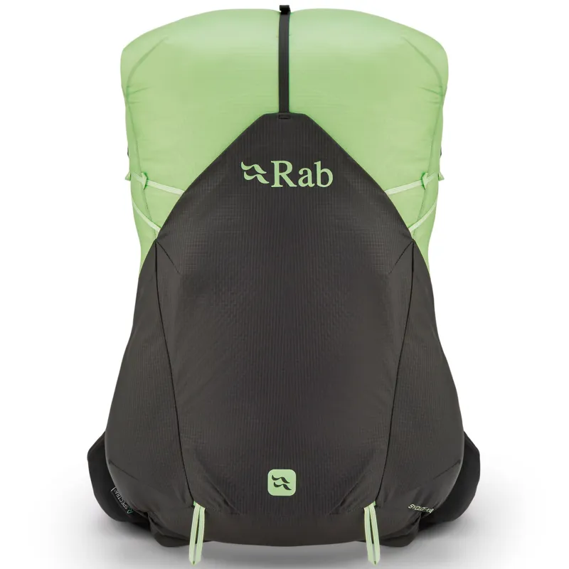 Rab Womens Syclon XP 28ND Rucksack - Black-Dark Fig Green-1