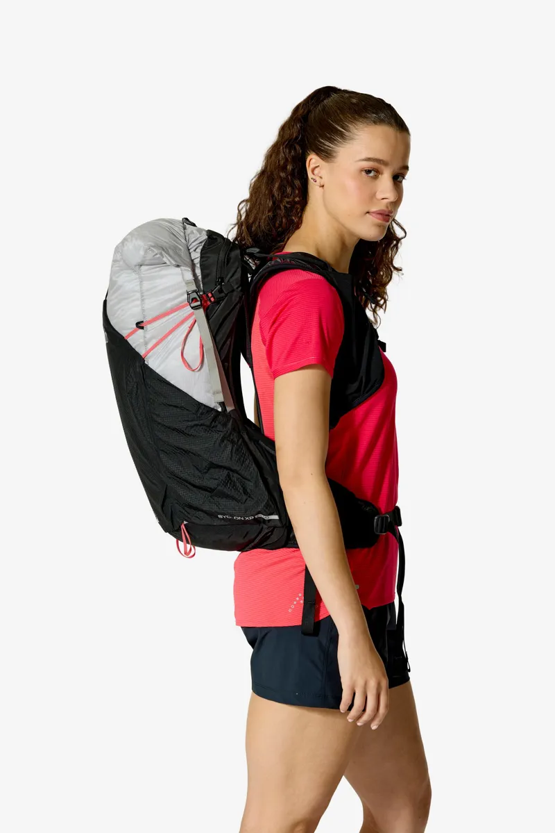 Rab Womens Syclon XP 28ND Rucksack - Black-Dark Fig Green-7