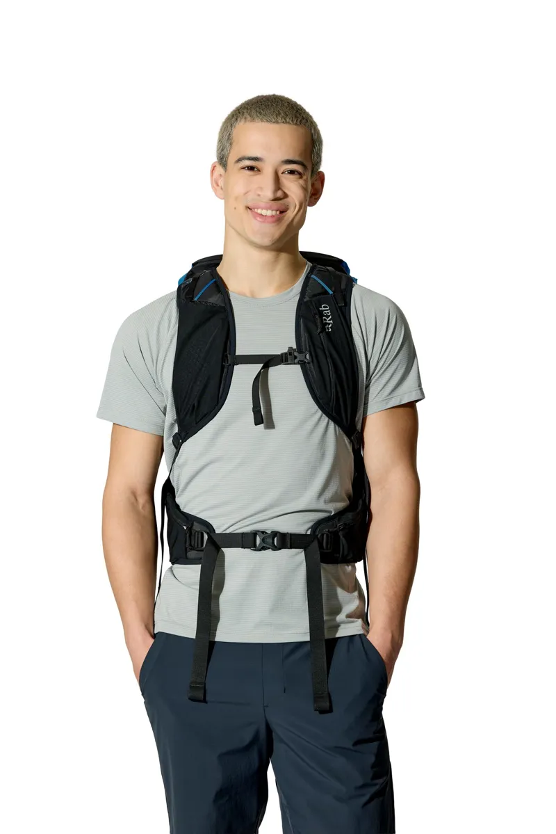 Rab Syclon XP 30 Rucksack - Black-Maya Blue-7