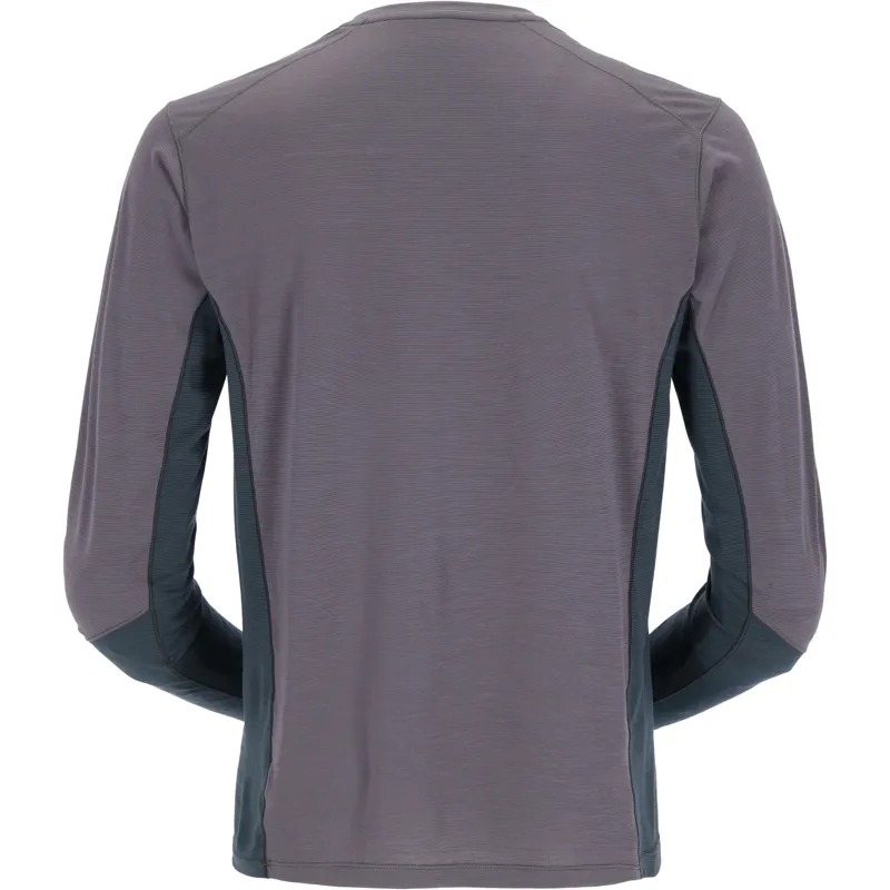 Rab Mens Syncrino Base Long Sleeved Tee - Graphene-1