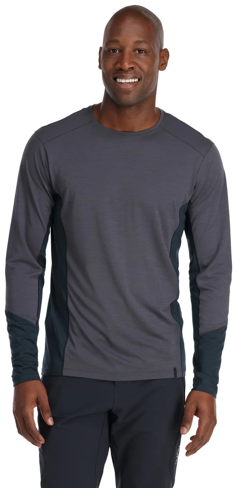 Rab Mens Syncrino Base Long Sleeved Tee - Graphene-2