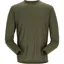 Rab Mens Syncrino Base Long Sleeved Tee - Olive-Olive