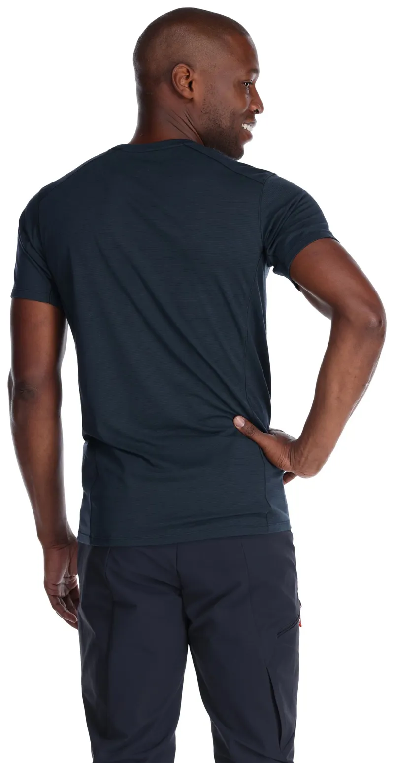Rab Mens Syncrino Base Tee - Beluga-4