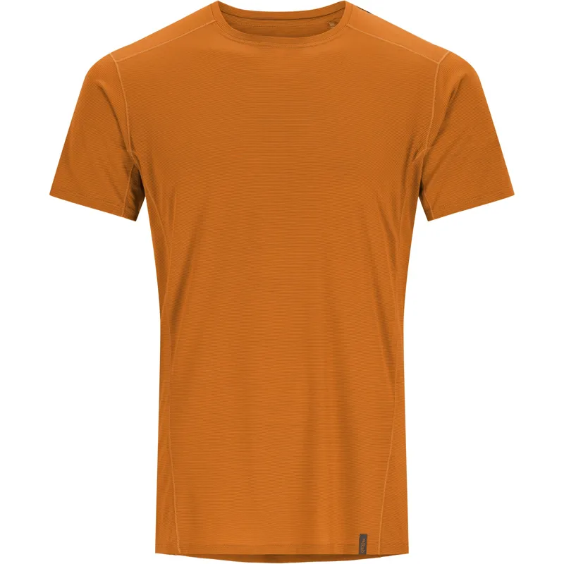 Rab Mens Syncrino Base Tee - Marmalade
