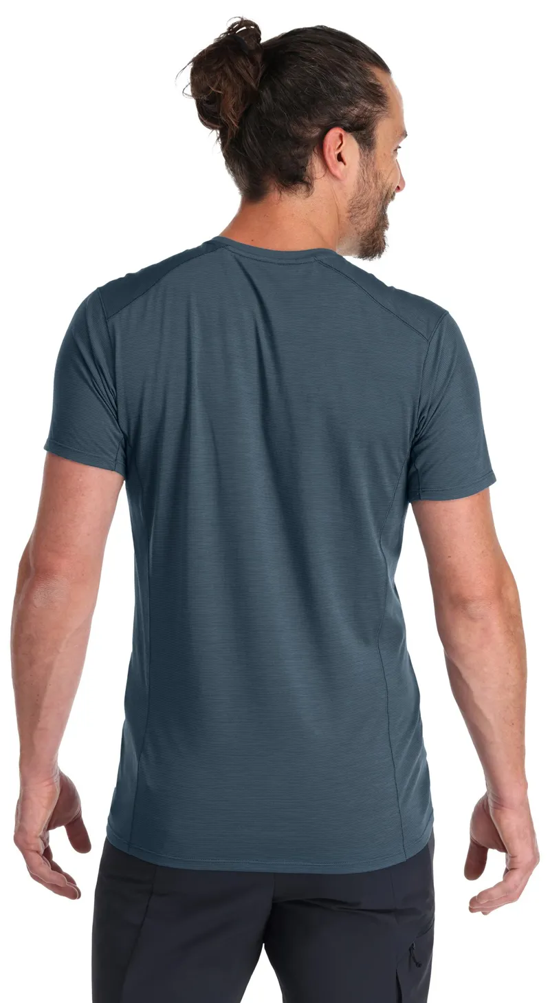 Rab Mens Syncrino Base Tee - Olive-Olive-2
