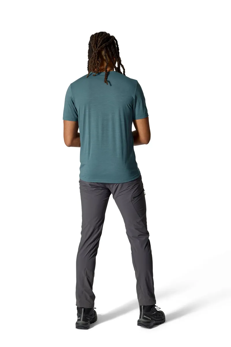 Rab Mens Syncrino Ridge Tee - Olive-2