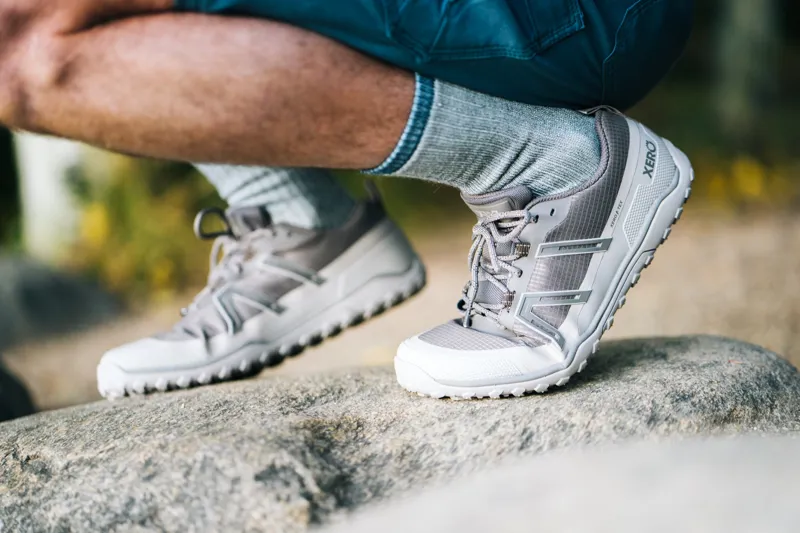 Xero Shoes Mens Scrambler Trail Low WP Shoe - Black-Asphalt-8