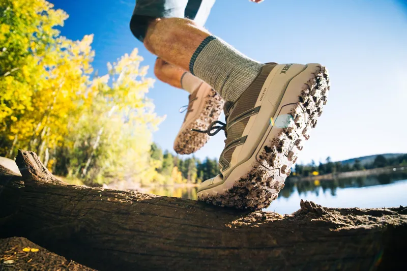Xero Shoes Mens Scrambler Trail Low WP Shoe - Black-Asphalt-9