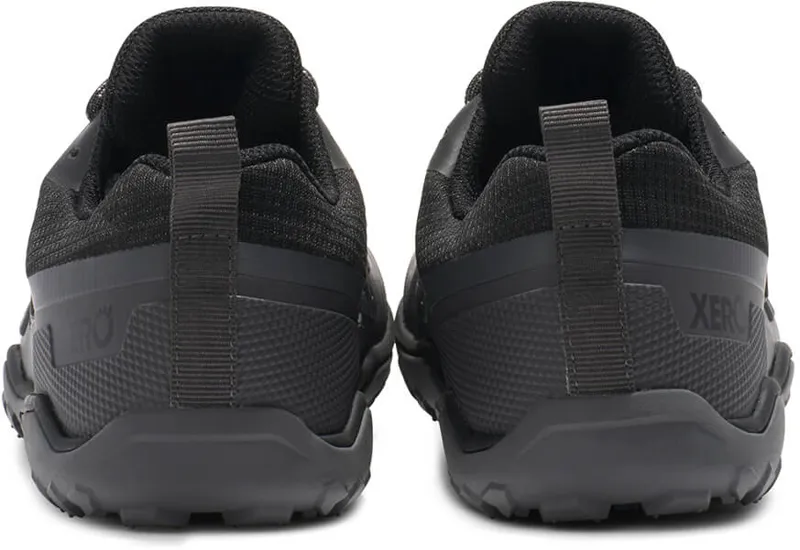 Xero Shoes Womens Scrambler Trail Low WP Shoe - Black-Asphalt-4