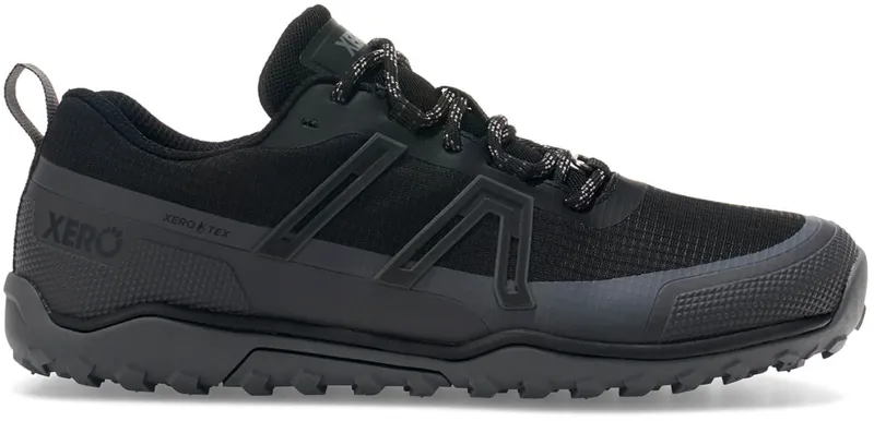 Xero Shoes Womens Scrambler Trail Low WP Shoe - Black-Asphalt-3