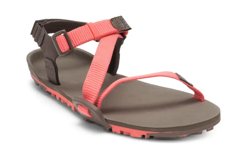Xero Shoes Womens Z-Trail EV Sandals - Sunset Coral-Morel-1