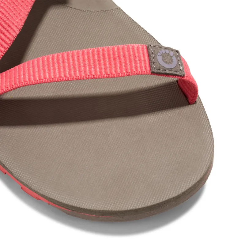 Xero Shoes Womens Z-Trail EV Sandals - Sunset Coral-Morel-5