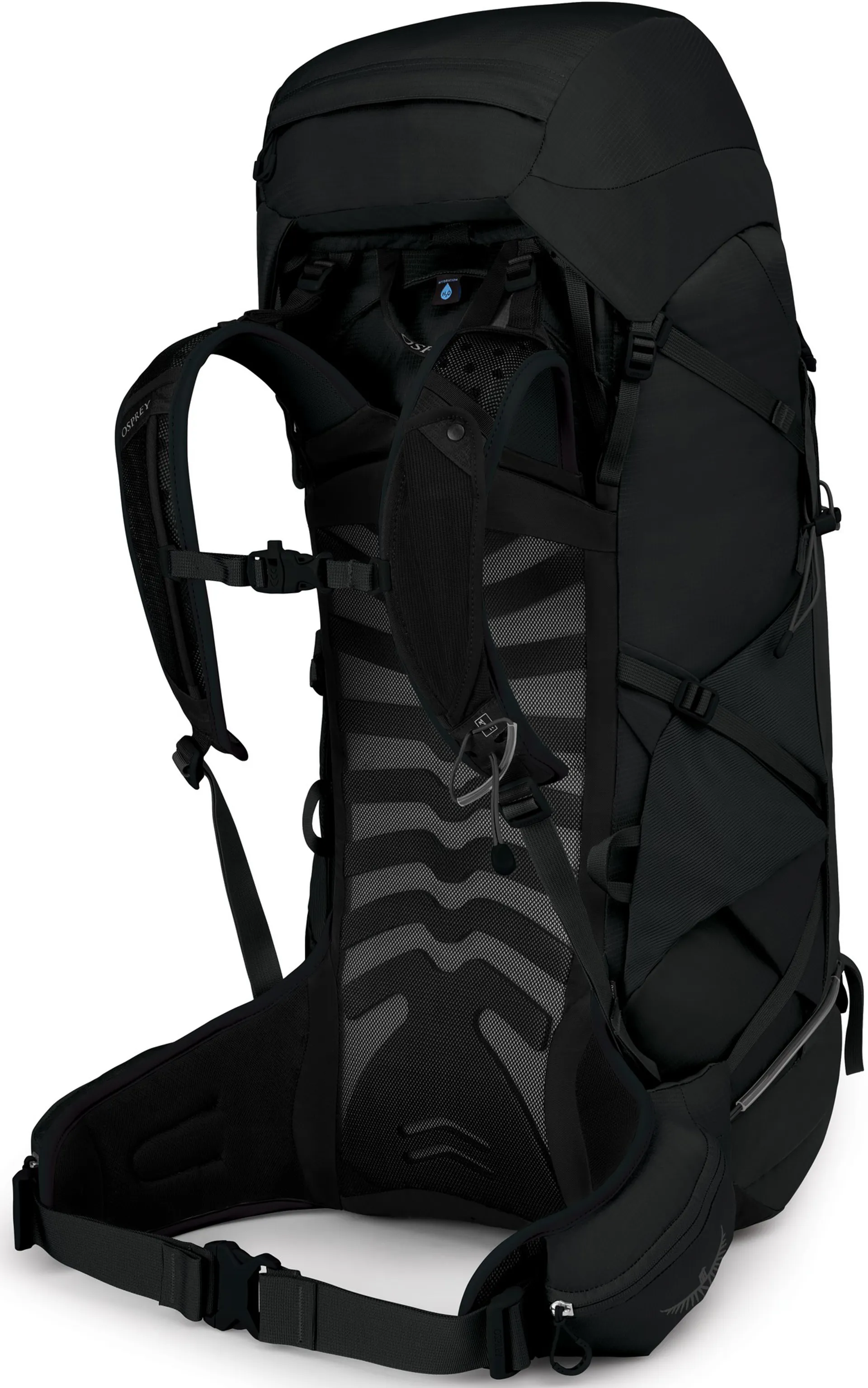 Osprey Mens Talon 44 Rucksack Stealth Black