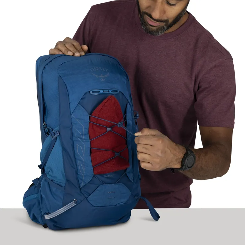 Osprey Talon 11 Rucksack - Scoria Blue-Night Shift-3