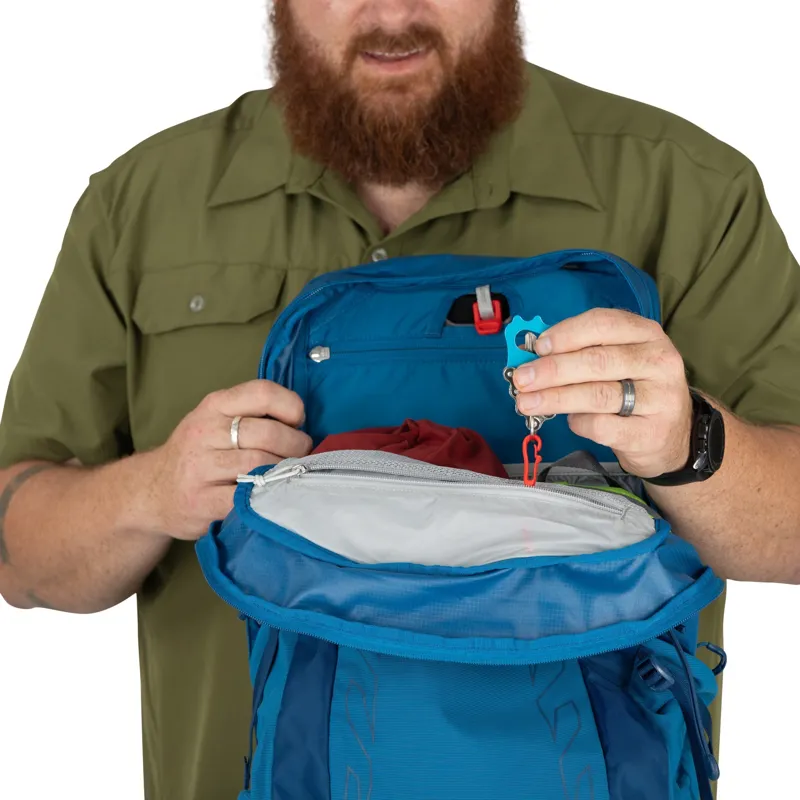 Osprey Talon 22 Rucksack - Extended Fit - Black Coal-Grey-10