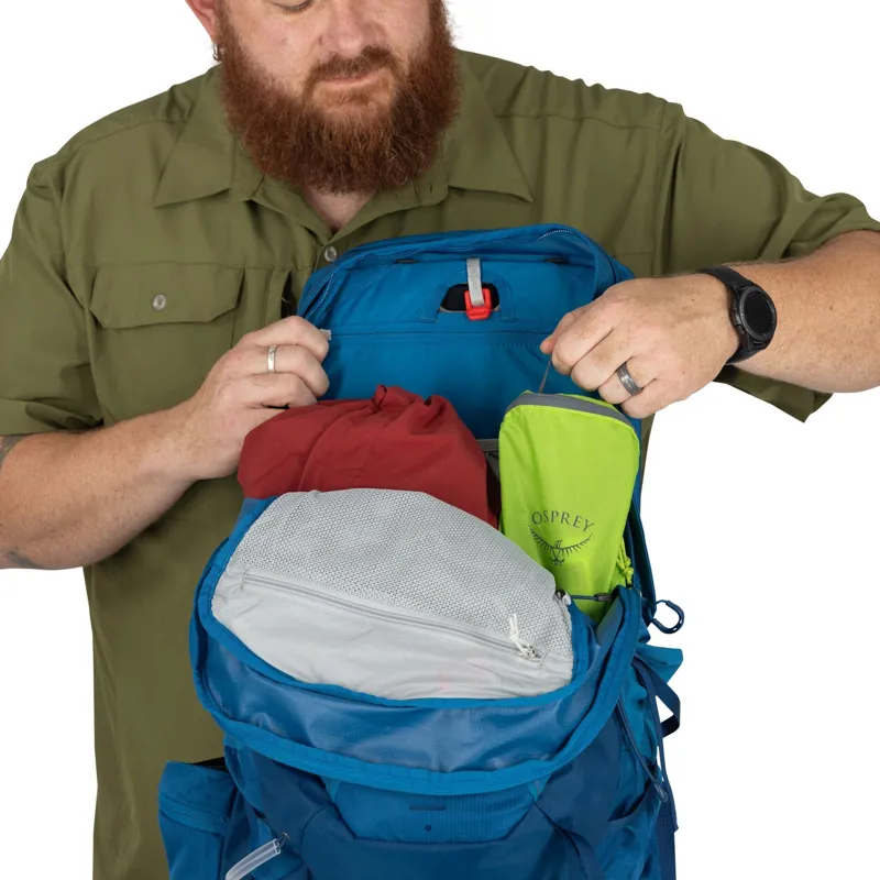 Osprey Talon 22 Rucksack - Extended Fit - Black Coal-Grey-11